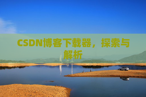 CSDN博客下载器，探索与解析